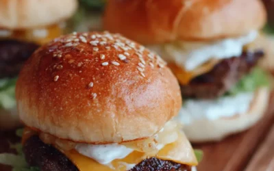 Easy Big Mac Sliders (Copycat McDonald’s Style)