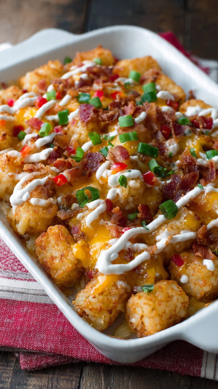 Big Mac Tater Tot Casserole