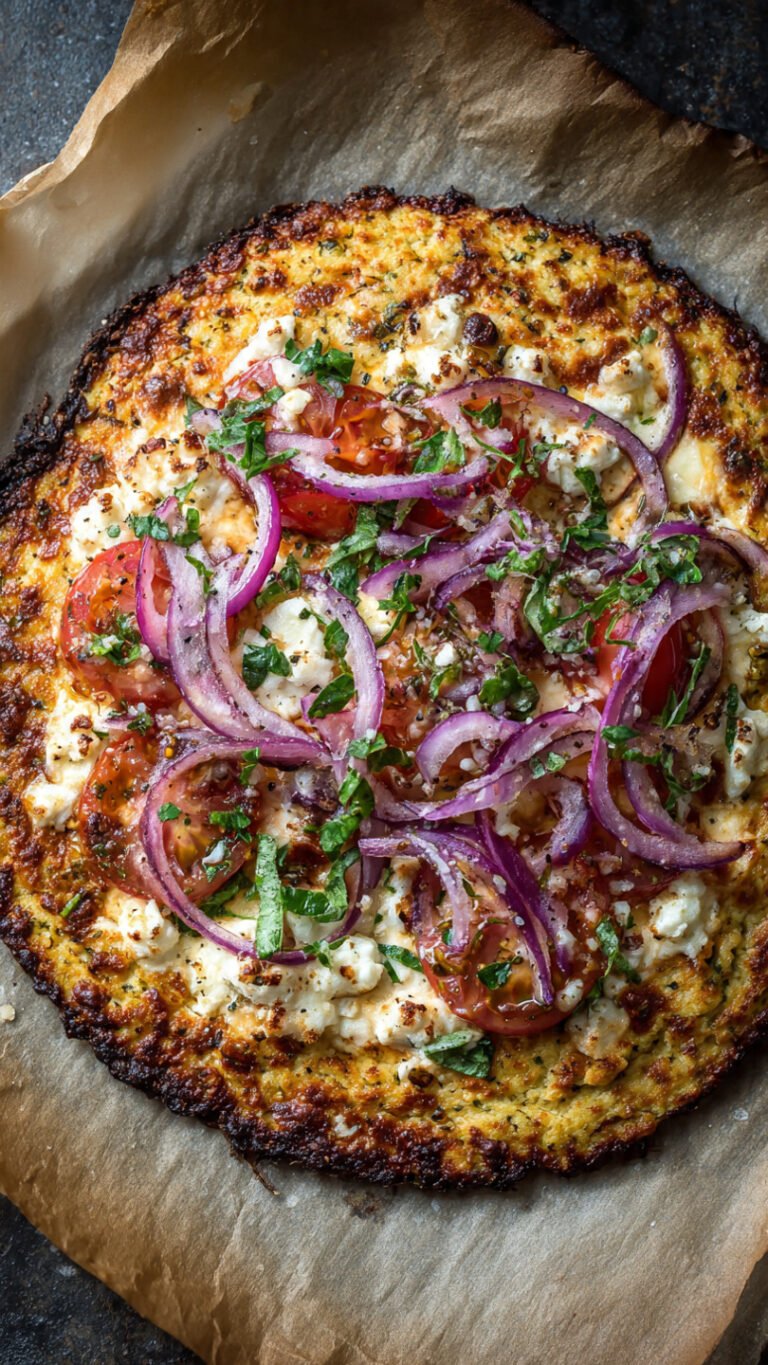 Cauliflower Pizza Crust
