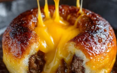 Molten Cheeseburger Cakes: The Ultimate Comfort Food Mashup
