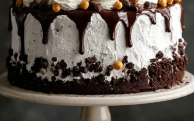 Chocolate Peanut Butter Earthquake Cake