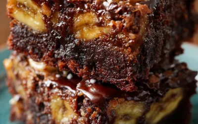 Chunky Monkey Brownies