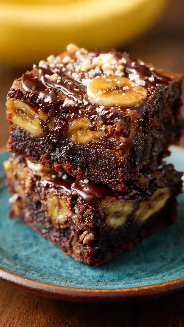 Chunky Monkey Brownies