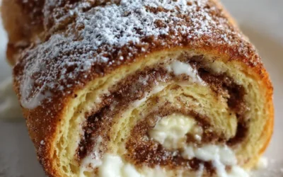 Cinnamon Roll French Toast Roll-Ups