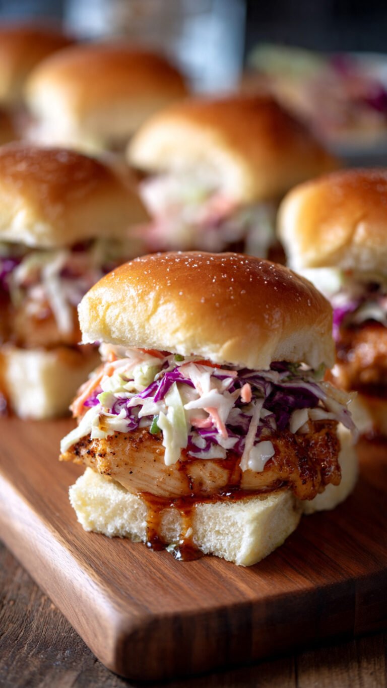 Irresistible Crack Chicken Sliders on Hawaiian Rolls