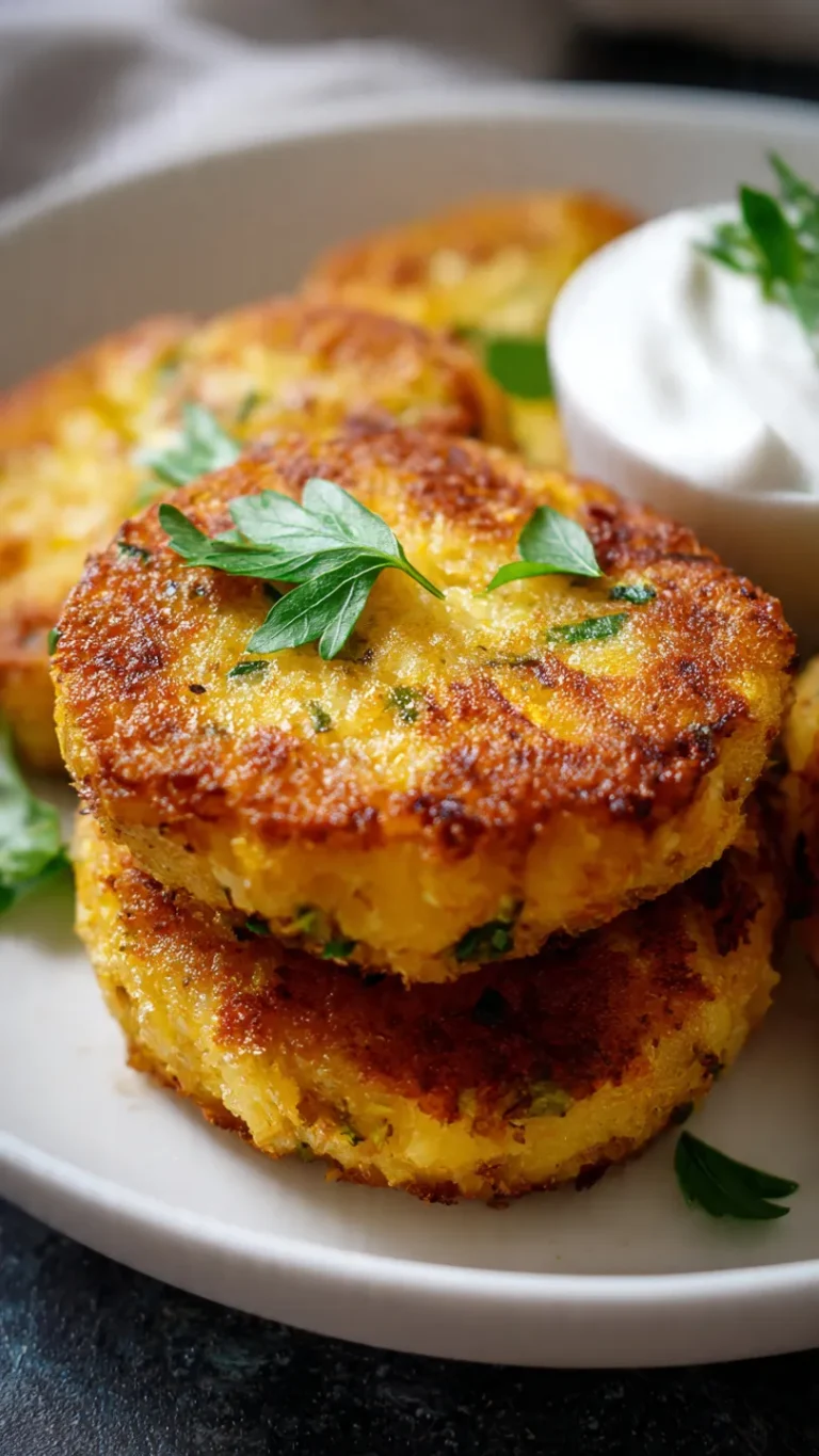 Crispy Air Fryer Veggie Potato Cakes: A Healthier Take on Comfort Food
