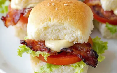 Family-Approved BLT Sliders: The Ultimate Crowd-Pleasing Recipe