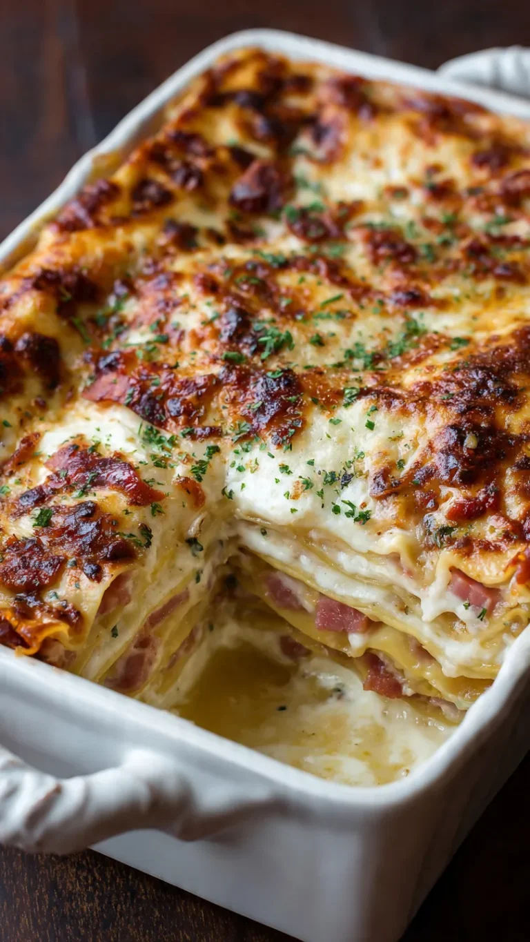 French Ham & Cheese Lasagna: A Luxurious Twist on Comfort Food