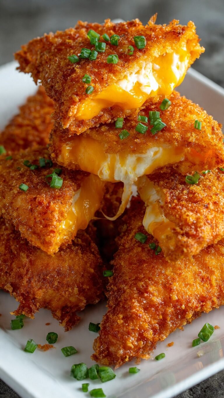 Fried Cheese Stuffed Doritos (Crispy, Gooey, Insanely Addictive!)