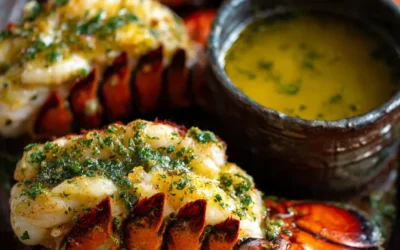 Garlic Herb Butter Lobster Tails
