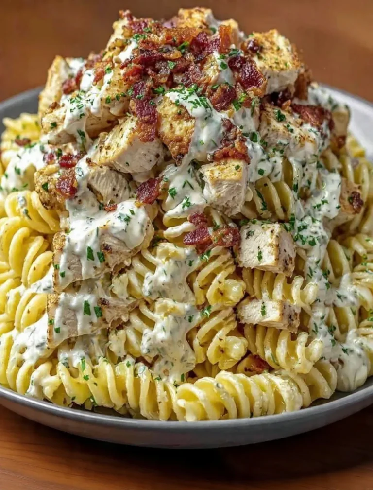 Chicken Bacon Ranch Pasta