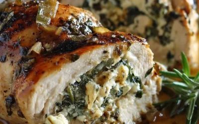 Herbed Ricotta Stuffed Chicken Rolls: Restaurant-Quality Elegance at Home