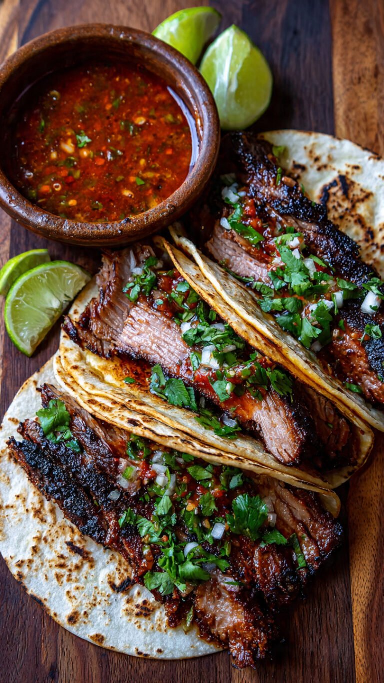 Mexican-Style BBQ Brisket for Tacos