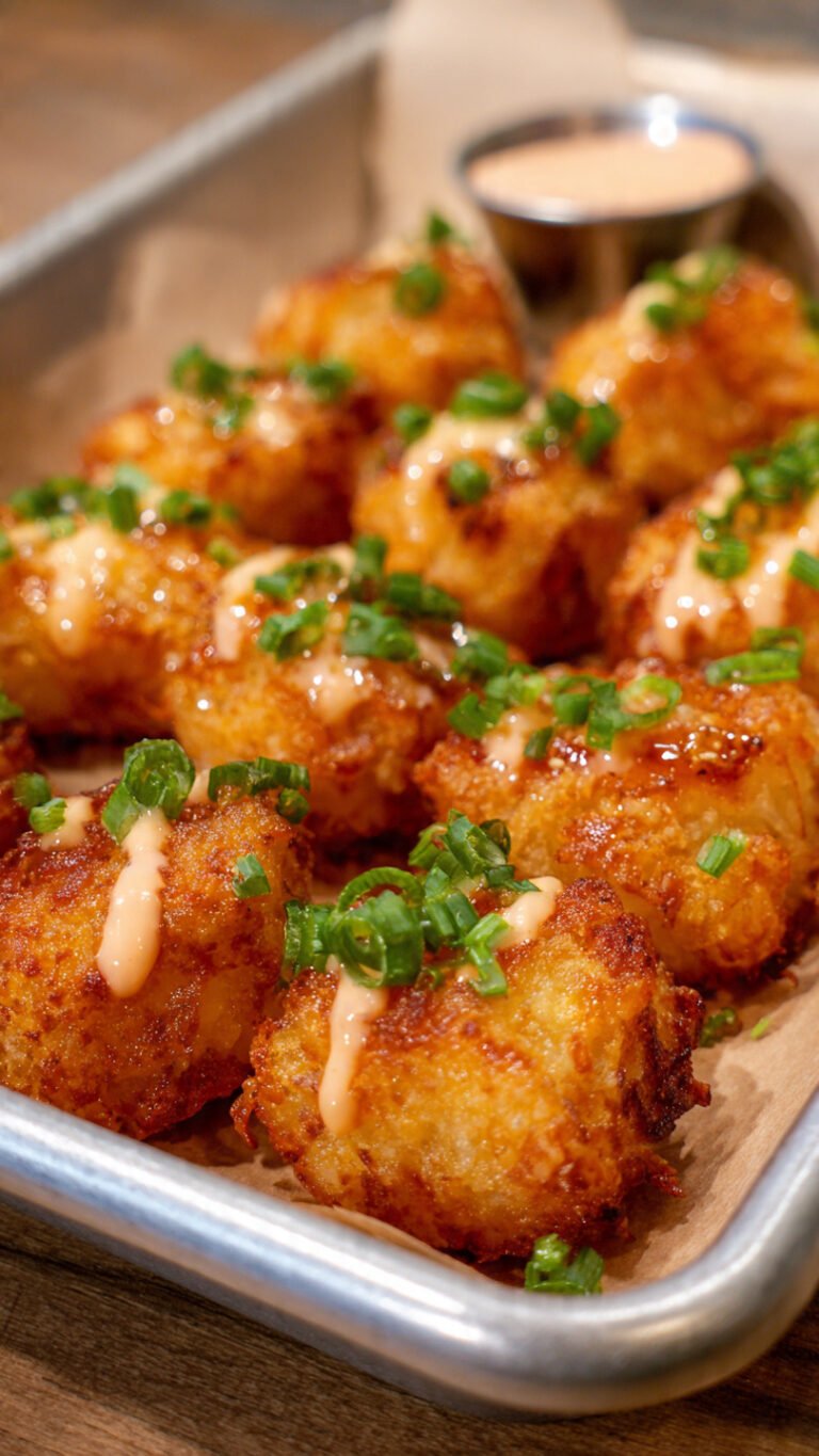 Smashed Tater Tots: The Crispy Appetizer