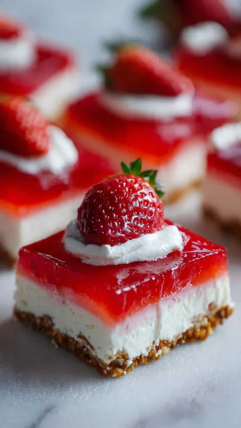 Strawberry Pretzel Jello Salad: A Classic Southern Dessert