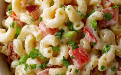 The Best BLT Macaroni Salad Recipe (Summer Potluck Perfection!)