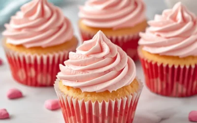 Valentine’s Day Cupcakes Recipe (Fluffy, Pink Perfection!)