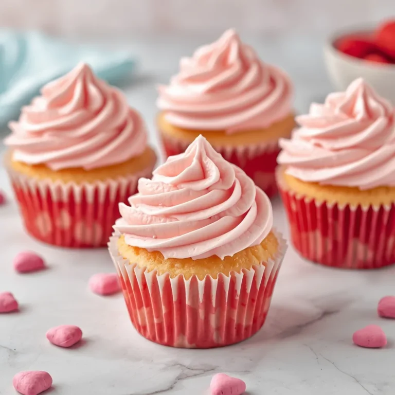 Valentine’s Day Cupcakes Recipe (Fluffy, Pink Perfection!)