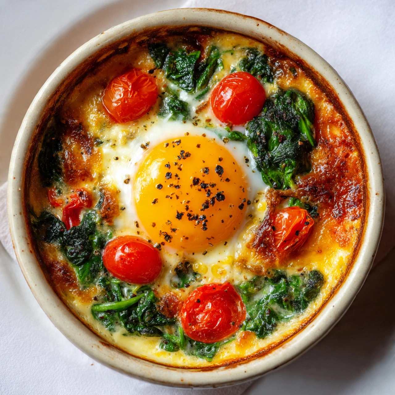 Baked Feta Eggs Baked Feta Eggs