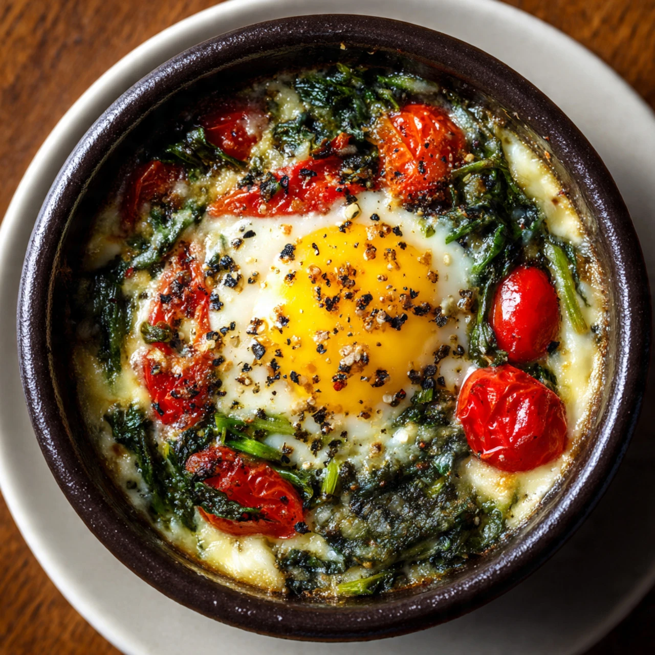 Baked Feta Eggs Baked Feta Eggs