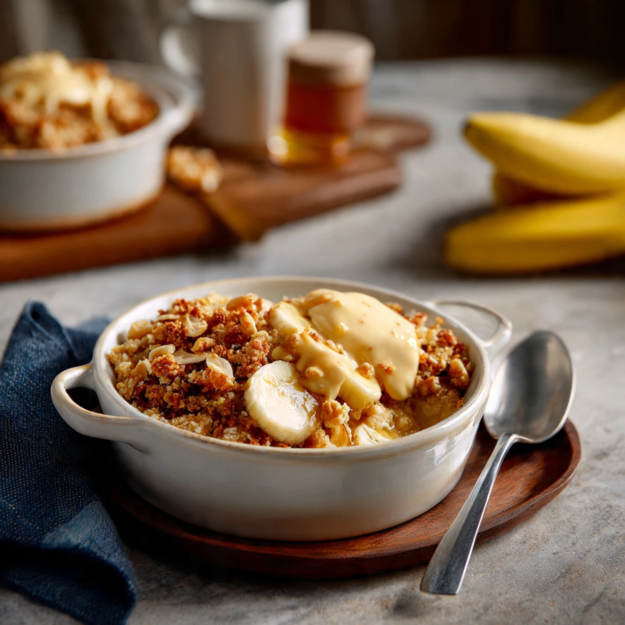 Banana Crumble Recipe Banana Crumble Recipe