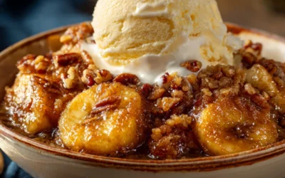 BEST RECIPE for Bananas Foster Bread Pudding