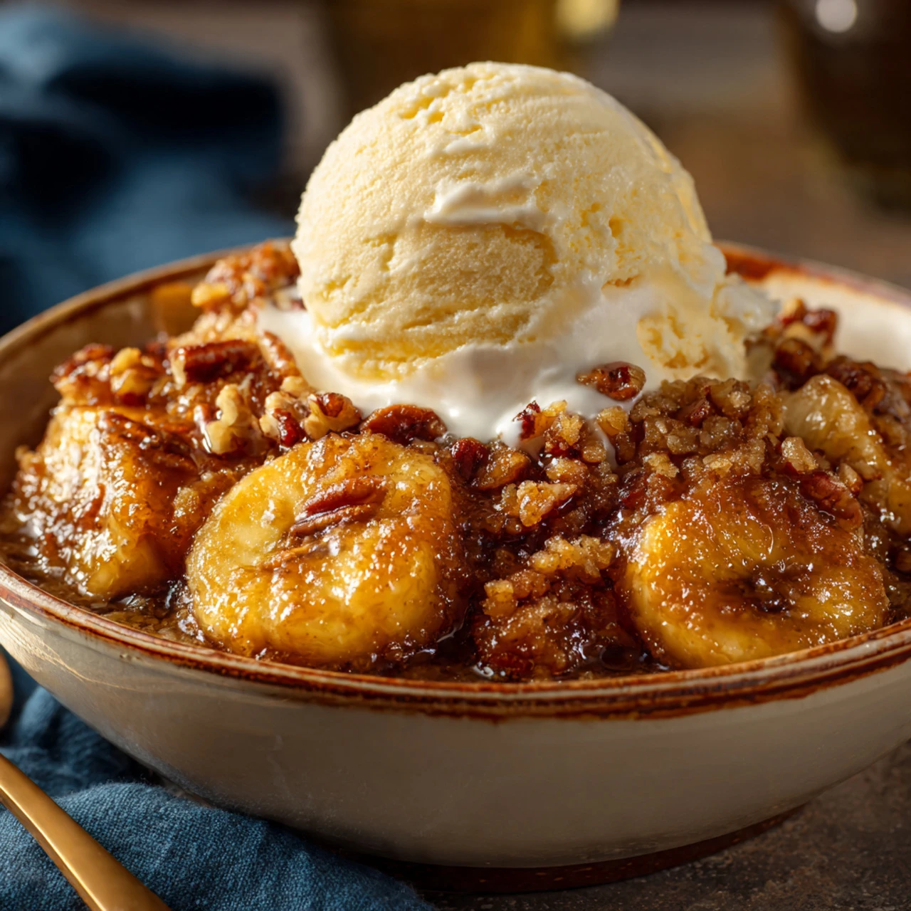 BEST RECIPE for Bananas Foster Bread Pudding