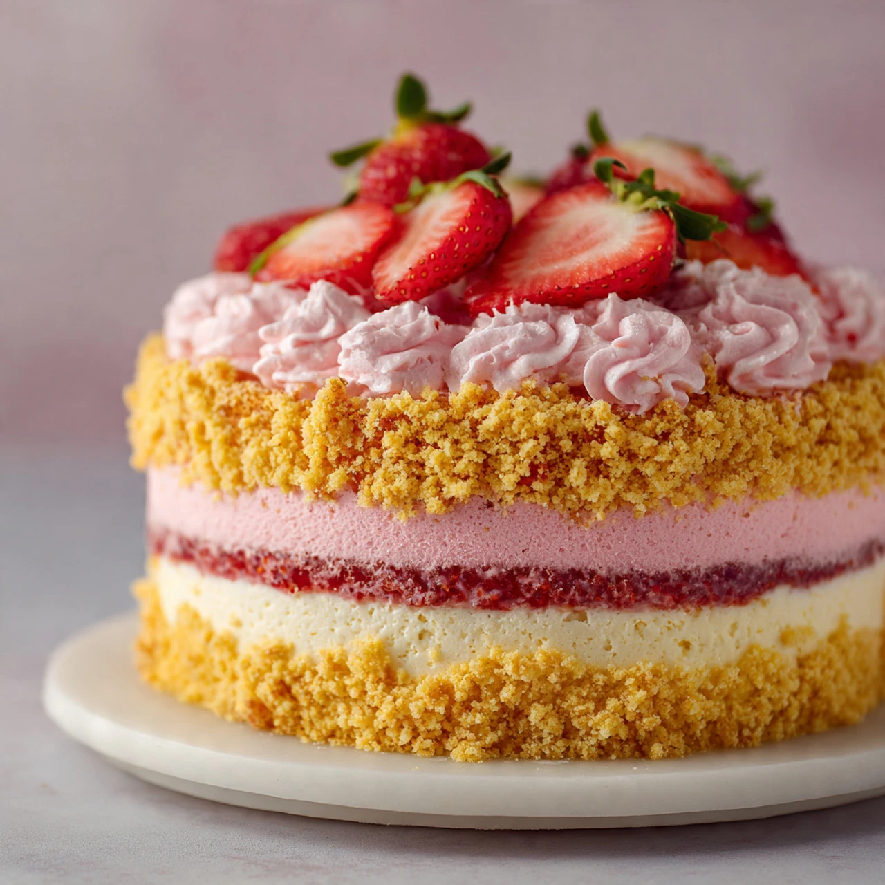 BEST RECIPE For Strawberry Shortcake Cheesecake Recipe Strawberry Shortcake Cheesecake