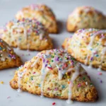 Birthday Cake Scones Funfetti Birthday Cake Scones Funfetti Dishing Delaney