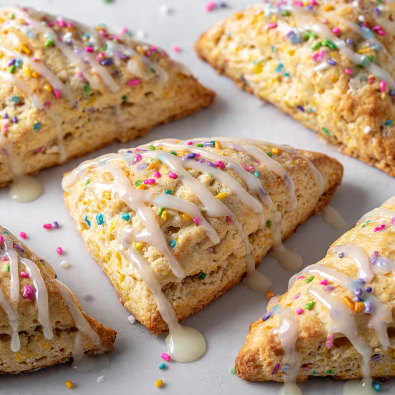 Birthday Cake Scones Funfetti Birthday Cake Scones Funfetti Dishing Delaney