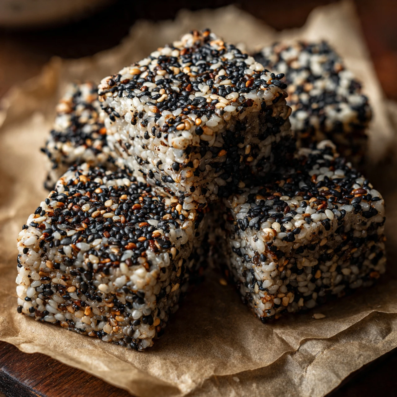Black Sesame Rice Krispies Black Sesame Rice Krispies Amazing Ultimate Recipe