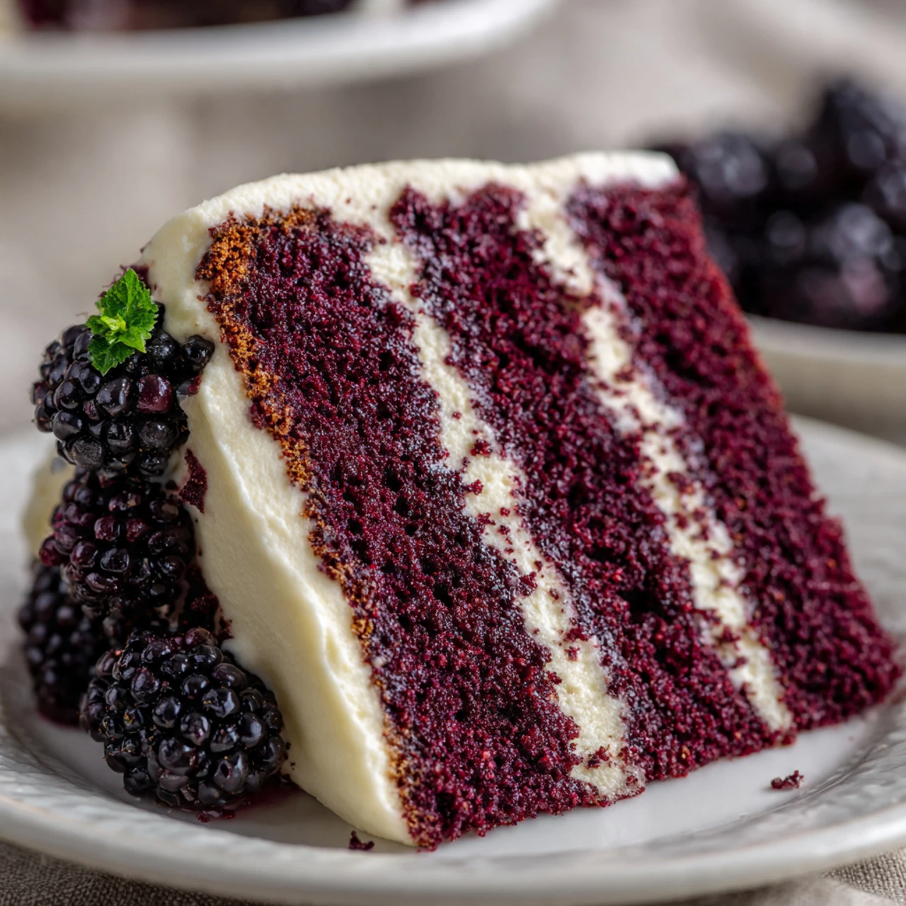 Blackberry Velvet Cake Indulge Dreamy Blackberry Velvet Cake Showstopper Dessert