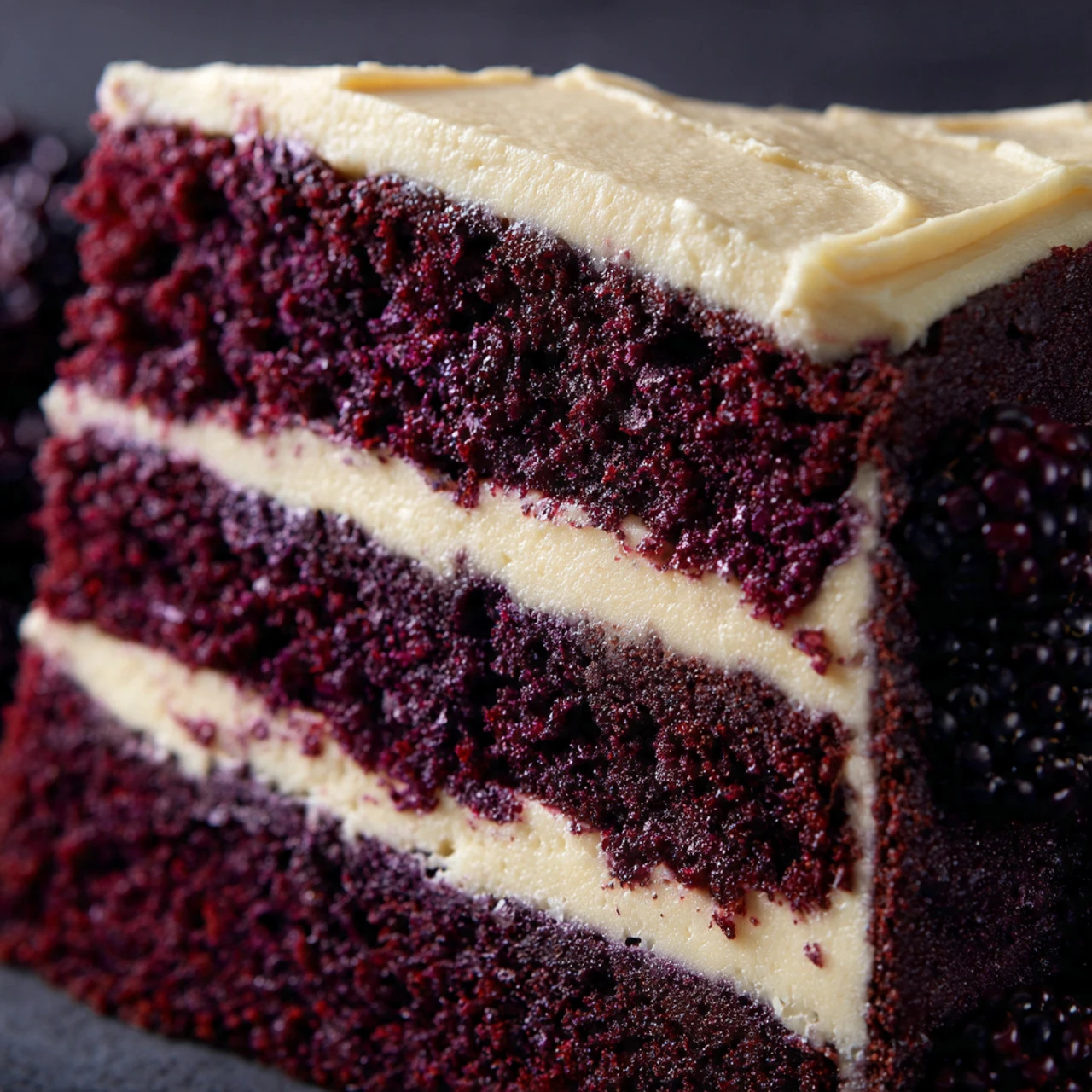 Blackberry Velvet Cake Indulge Dreamy Blackberry Velvet Cake Showstopper Dessert