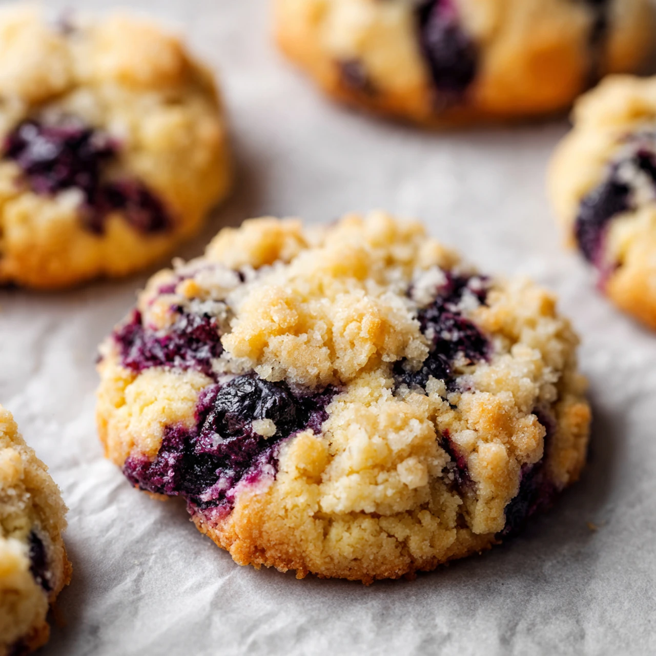 Blueberry Muffin Cookies Blueberry Muffin Cookies Crumbl Copycat