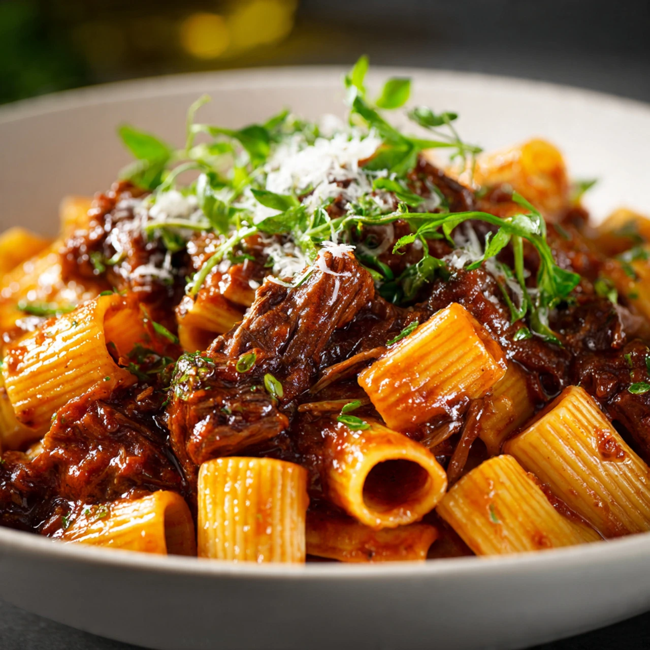 Braised Short Rib Ragu Pasta Braised Short Rib Ragu Pasta