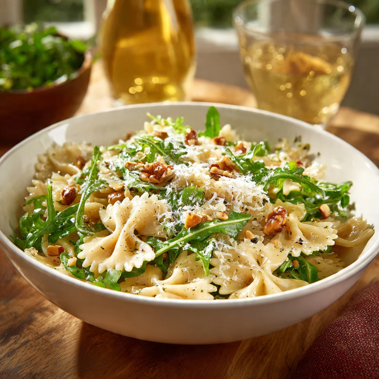 Bright And Zesty Lemon Arugula Pasta Salad Bright Zesty Lemon Arugula Pasta Salad