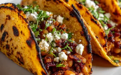 Buffalo White Bean Tacos