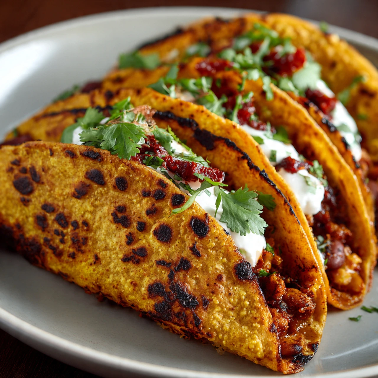 Buffalo White Bean Tacos Buffalo White Bean Tacos