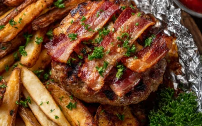 Burger Dinner Foil Packets