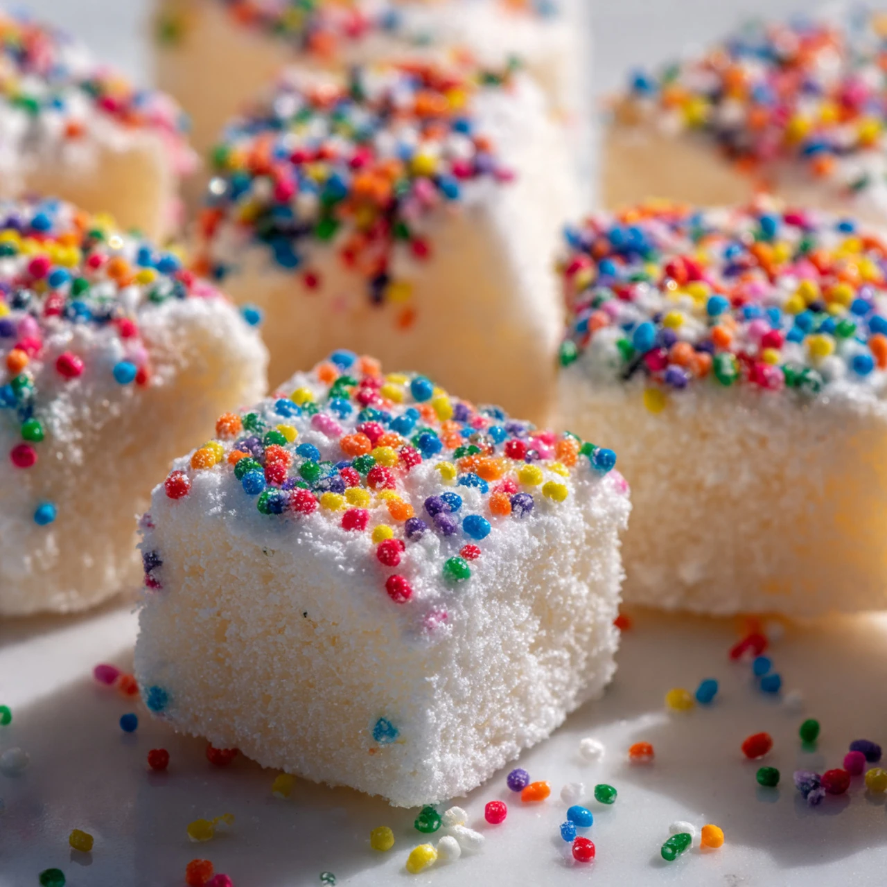 Cake Batter Puppy Chow Cake Batter Puppy Chow