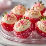 Cheesecake Deviled Strawberries Recipe Cheesecake Deviled Strawberries Recipe Perfect Parties Snacks