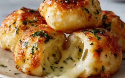Cheesy Garlic Butter Bombs: The Perfect Snack or Side