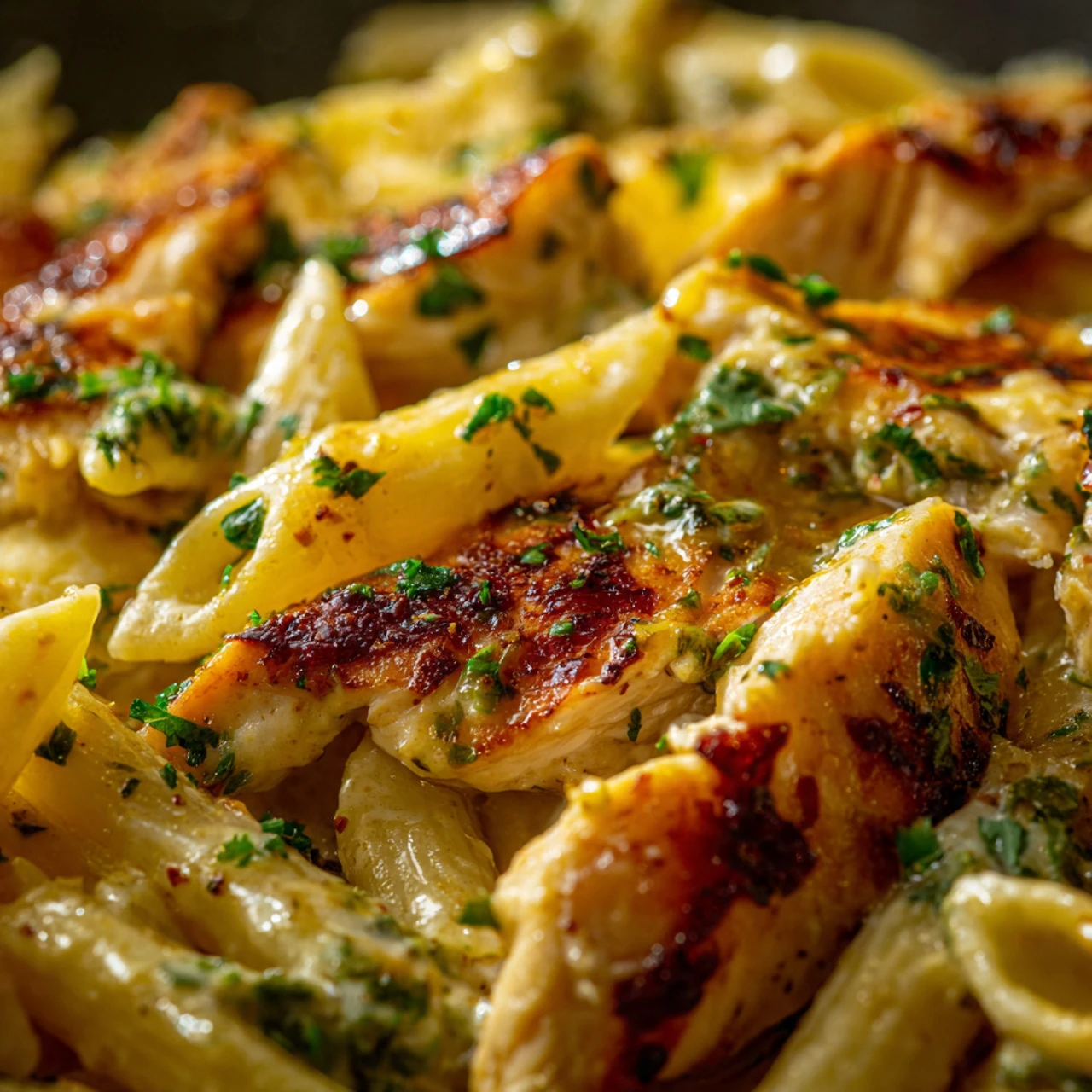 Chicken Penne In Cajun Mozzarella Garlic Butter Sauce Chicken Penne Cajun Mozzarella Garlic Butter Sauce