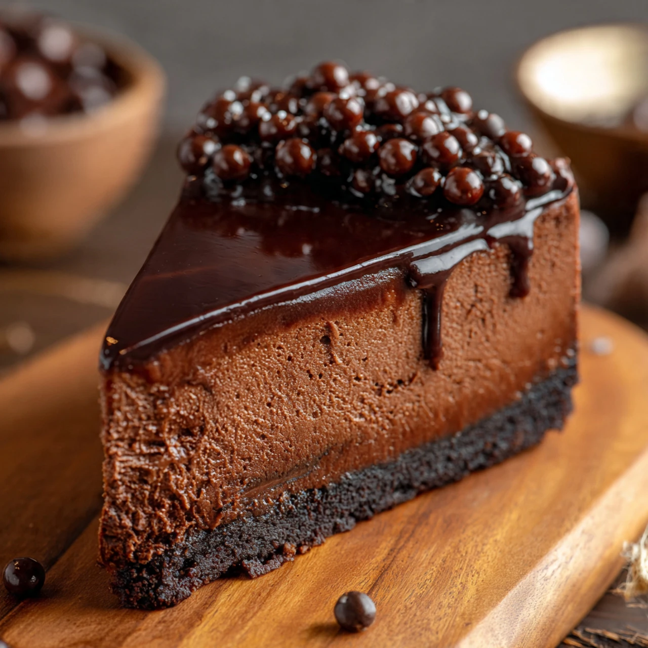 Chocolate Cheesecake Bars