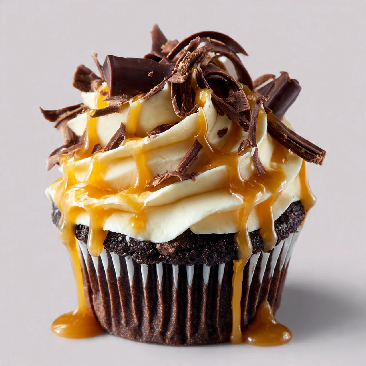 Chocolate Espresso Cupcakes With Salted Caramel Buttercream Chocolate Espresso Cupcakes Salted Caramel Buttercream