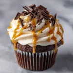Chocolate Espresso Cupcakes With Salted Caramel Buttercream Chocolate Espresso Cupcakes Salted Caramel Buttercream