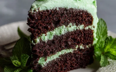 Chocolate Mint Cake (Rich, Refreshing Indulgence)