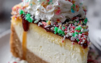 Christmas Sugar Cookie Cheesecake (Holiday Magic in Every Slice!)