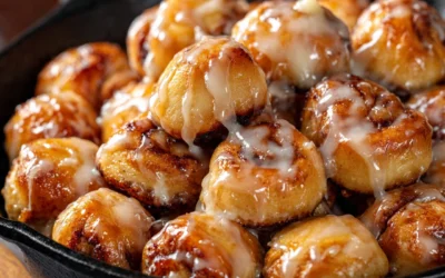 Classic Cinnamon Roll Bites