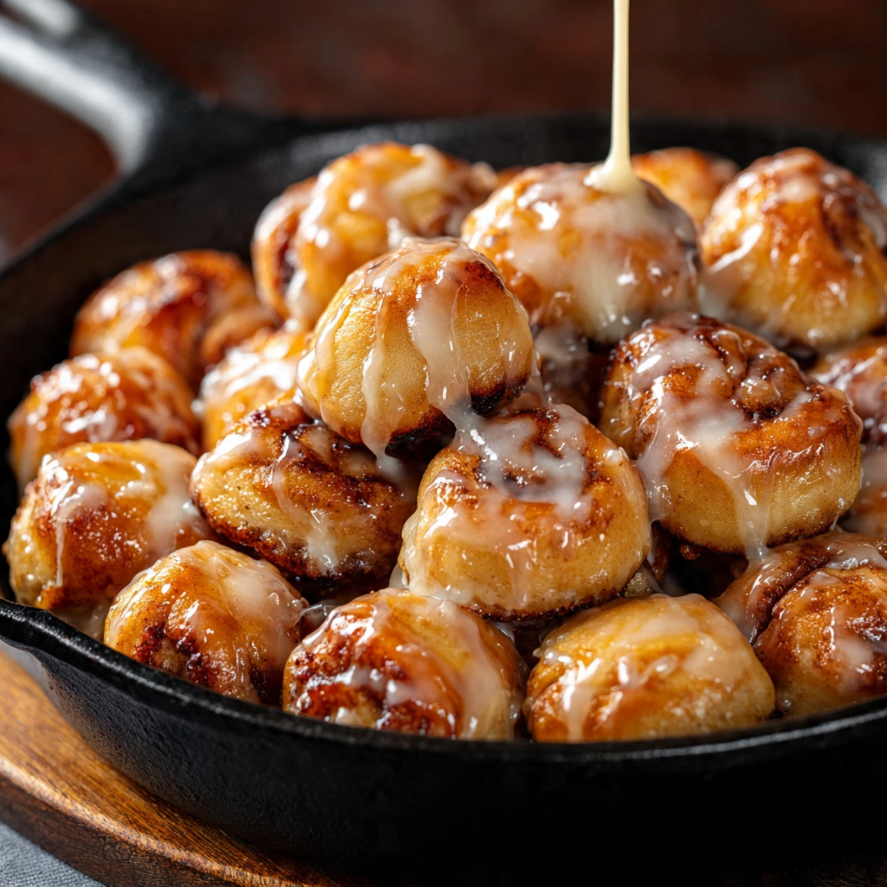 Classic Cinnamon Roll Bites